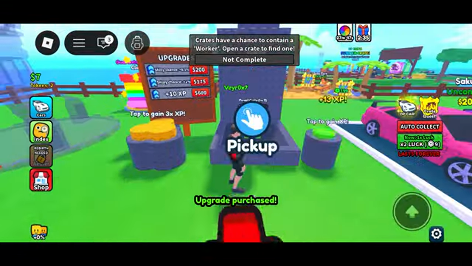 Dream Car Collection Cleaning Rewards: Gem Farming Guide gameplay screenshot